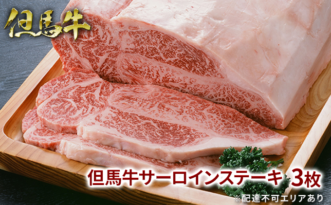 但馬牛 サーロイン ステーキ 200g×3枚 計600g[ 牛肉 お肉 ブランド牛 キャンプ BBQ アウトドア バーベキュー ギフト