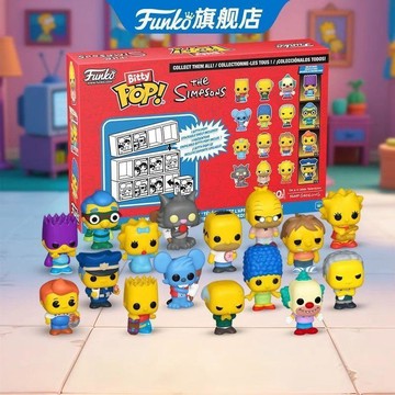 【動漫周邊✅】免運 【Funko】辛普森一家 侯莫瑪姬巴特周邊迷你盲盒手辦潮玩擺件公仔...