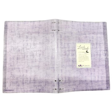KOKUYO 國譽 LittleWoods 2 x 2收納活頁夾 B5 可收納最多約80張  紫色  1個