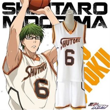 黑子的籃球隊服 綠間真太郎cos高尾秀德隊服背心運動服籃球服球衣