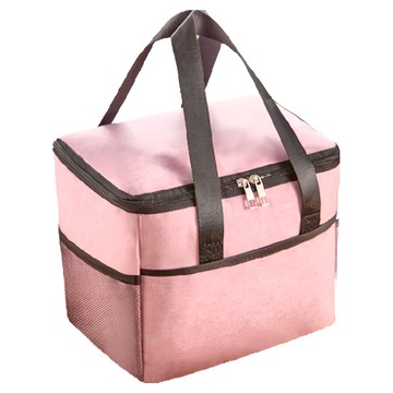 野餐包 長24cm 寬18cm 高21cm 牛津布  櫻花粉  1組