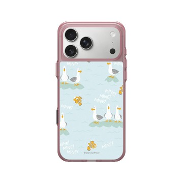 iPhone 17 Pro Max Clear (相機按鈕) 晶醺玫 - 迪士尼-皮克斯 PIXAR - 海底總動員-海平面派對