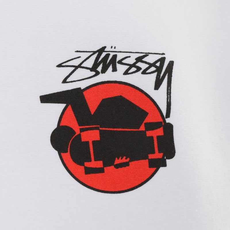 STUSSY スムース ストックロゴ パーカー SKATEMAN HOODIE 1924824