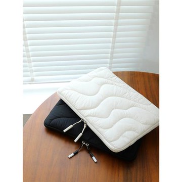 ins風平板內膽包內膽包簡約純色13.7寸便攜筆記本電腦包保護套平板包