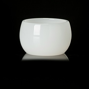 月光白玉瓷喝功夫茶茶杯個人專用高檔小號主人杯品茗杯單只茶盞