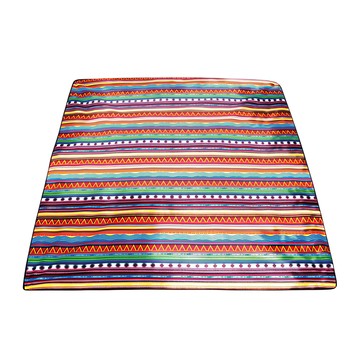 CAMPING ACE 野樂 毛毯鋁箔野餐墊  200 x 200cm  蘭嶼主題民族風