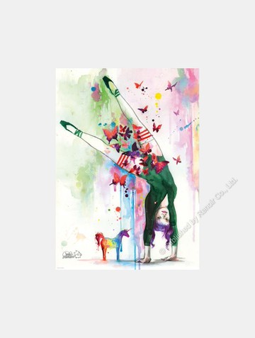 雜技女孩/Free Colours/1000片拼圖/HEYE