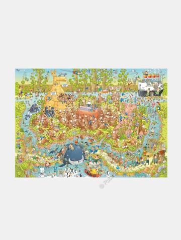 澳洲動物區/Funky Zoo/Degano /1000片/HEYE