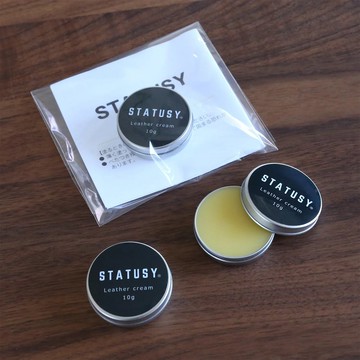 日本原裝皮革蜂蠟膏 STATUSY 天然成分 皮革保養 日本製 真皮皮夾