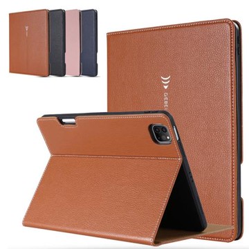 適用于iPad Pro 11寸 2018/2020/2021/Air4 leather case cover套