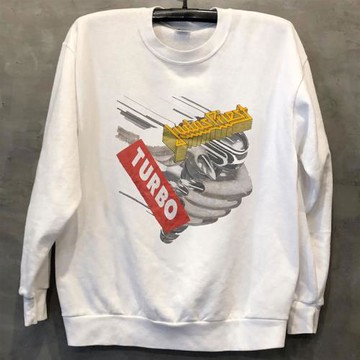 Judas Priest猶大圣徒樂隊鋼鐵重金屬搖滾長袖復古街頭連帽衛衣男