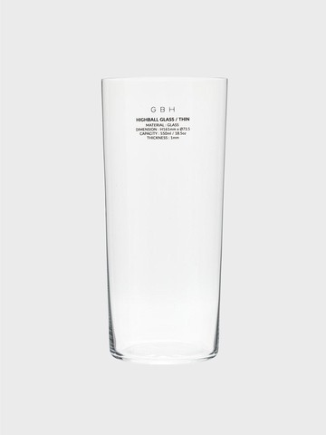 GBH HOME HIGHBALL THIN GLASS