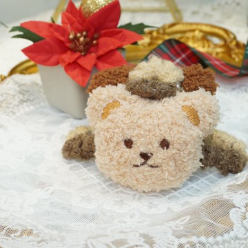 手作啤啤熊髮夾