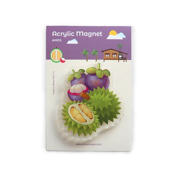 水果夫妻壓克力磁鐵 AM05
