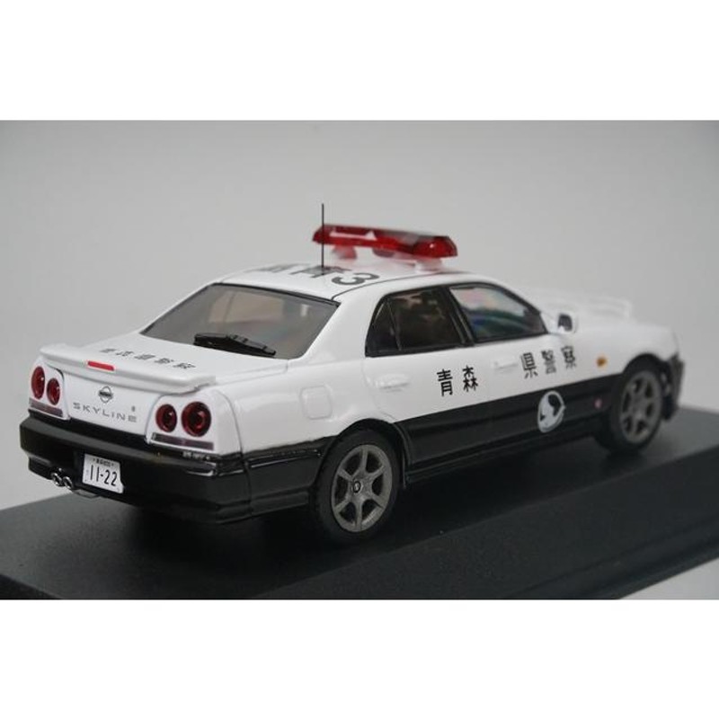 1/43 レイズ H7430208 日産 スカイライン 25 GT-ｔ (ER34) 2002 青森県