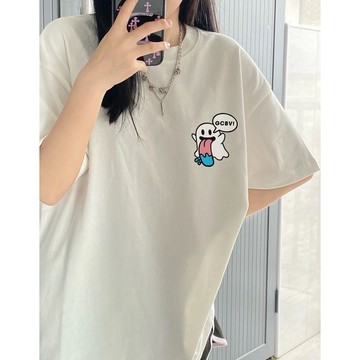 【林木木】短袖 t恤 純棉 oversize 顯瘦 t 短袖上衣 衣服 夏季 休閒 ins 風 女生上衣 原宿风