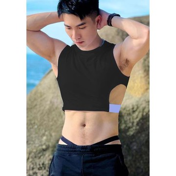 運動背心速干男士籃球服健身無袖跑步坎肩冰絲男款彈力緊身打底