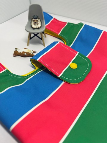 茄芷花背心袋購物包