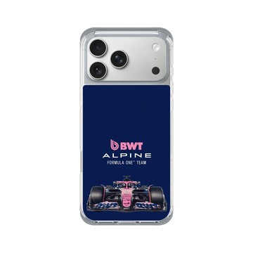 iPhone 17 Pro Max ClearX (MagSafe 兼容) 霜透灰 - Alpine - F1 BWT Alpine Formula One Team Car A525