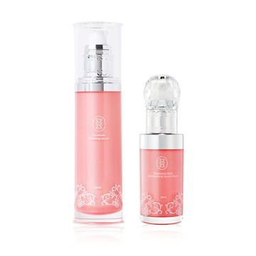 【星采保養品】閨蜜保濕組(升級組)〈菁粹60ml*1+透白精華液30ml*1〉