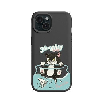 iPhone 15 SolidX 黑 - 迪士尼-經典系列 Disney Classics - 皮諾丘 - 費加洛與阿克