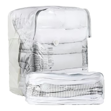 TAILI 太力 四方立體側開免抽氣手壓真空收納壓縮袋  80 x 70 x 38cm  4個裝  1組