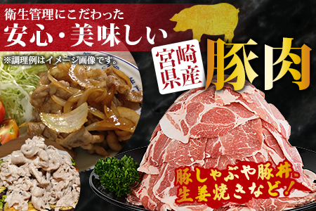 ＜宮崎県産豚肩ローススライス 合計2.4kg（400g×6）＞2024年3月に順次出荷