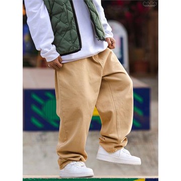 SBKZ牛仔褲hiphop直筒休閑90s經典復古美式oldschool嘻哈街頭bboy