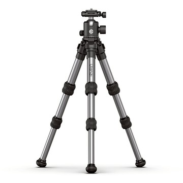 Ulanzi TT30 旅行便攜腳架 可拆雲台承重3kg 22mm加粗腳管20kg大承重 3/8 定位螺絲 360°球