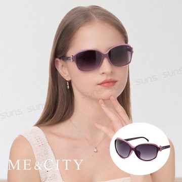 【SUNS】ME&CITY甜美蝴蝶結時尚太陽眼鏡 抗UV(ME 120030 H032)