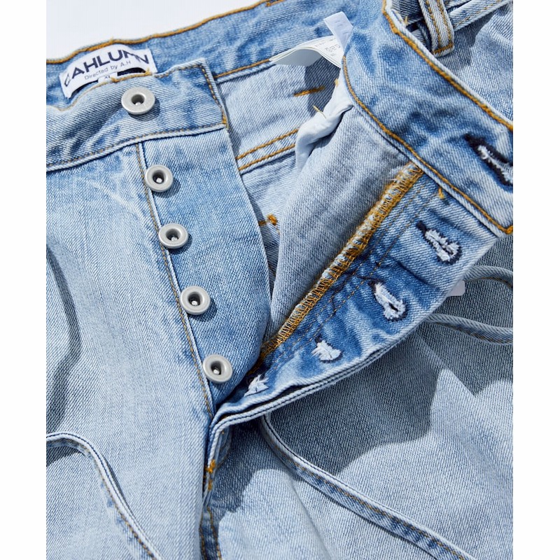CAHLUMN ／カウラム ／Selvedge Denim Pant “straight” | LINE