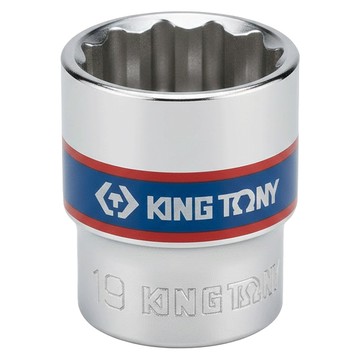 KING TONY 金統立 DR.公制十二角標準套筒  3/8(20mm)  1個