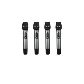 專業一拖四無線話筒U段調頻高音質會議舞臺演出家用K歌無線麥克風【Snowbelle優選】