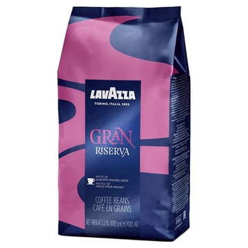 LAVAZZA Gran Riserva咖啡豆  1kg  1個  全豆咖啡 未研磨