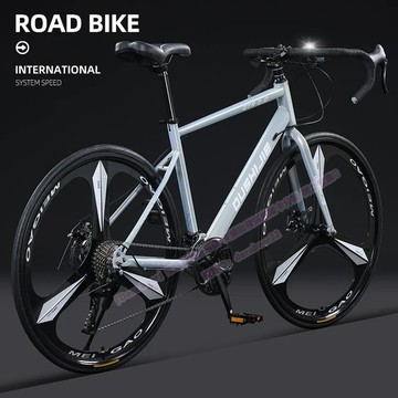🚴‍♀️超酷公路腳踏車 彎把變速公路賽車 自行車 腳踏車 內走線 超輕快競 速跑車 成人腳踏車 校園代步車
