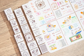 壓縮木印章 2025FW