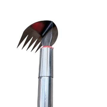 不彎腰野菜錳鋼 連根拔除草鋤頭 工具 手握 拔草神器 園藝耙子鬆土