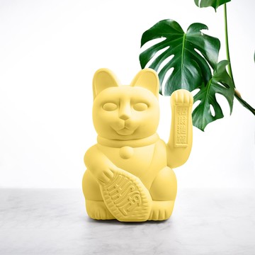 金牛座♉【WUZ屋子】德國 DONKEY 幸運繽紛大款招財貓-黃色