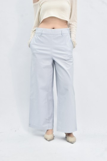(XL) giordano ladies 棉質高腰牛仔寬鬆藍色長褲