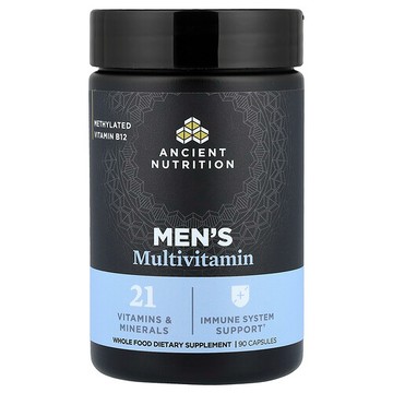 Ancient Nutrition, 男性多維生素，90 粒膠囊