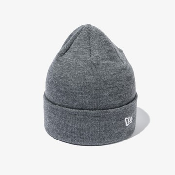【NEW ERA】毛帽 韓版 BASIC CUFF BEANIE NE 炭灰 保暖帽 男女款 -NE14447220