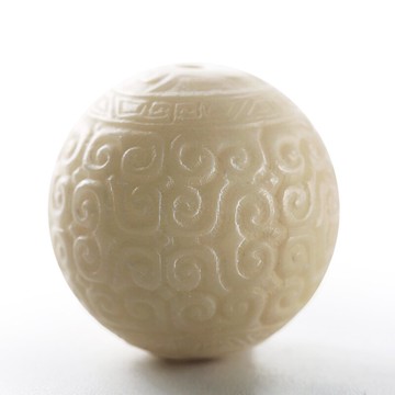 象牙果雕刻小象回紋圓珠手串佛珠大小金剛星月菩提配飾小配件禮品