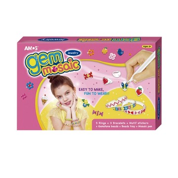 【韓國AMOS】DIY 創意貼鑽 戒指手環組