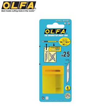 日本OLFA筆刀刀片KB筆刀替刃筆刀刀片AK-1專用替刃