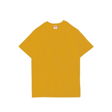United Athle UA 5001-01 頂級柔棉5.6oz. 成人短T 金黃 3500101-022 [EW]