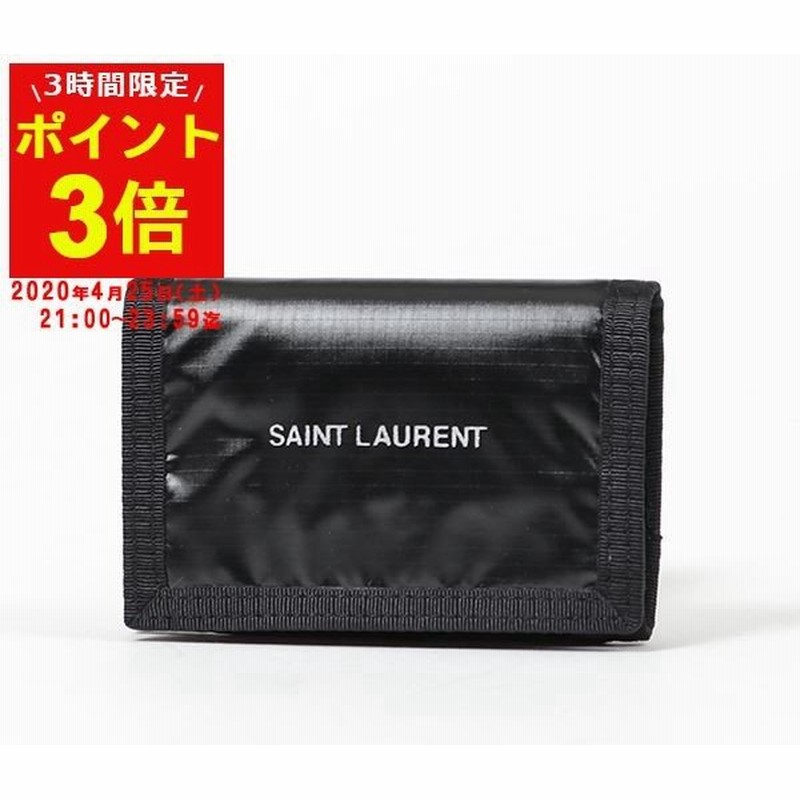 Saint Laurent サンローランパリ 51 Ho23z 1054 三つ折り財布 ミニ財布 豆財布 ロゴ 1054 Nero メンズ 通販 Lineポイント最大0 5 Get Lineショッピング