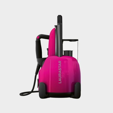 【絕版品】//結帳輸入LS3B8001享優惠//LAURASTAR LIFT PLUS 高壓蒸汽熨斗 桃紅色