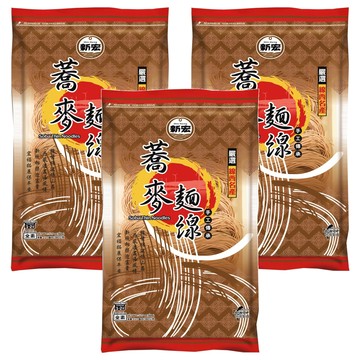 新宏 蕎麥麵線  3包  360g