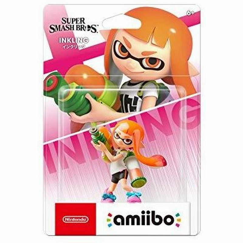 Amiibo アミーボ インクリング 大乱闘スマッシュブラザーズシリーズ 通販 Lineポイント最大get Lineショッピング