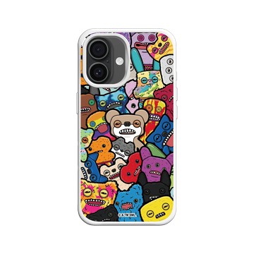 iPhone 16 SolidX 白 - Fuggler 放克牙寶-常態系列 Regular series - 倍感牙力